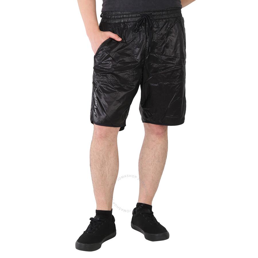 Moncler Fuzzy Fleece Weave Track Shorts Black Medium
