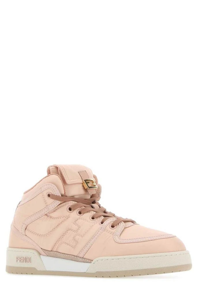 Fendi Fendi Logo Embossed High-Top Sneakers 2