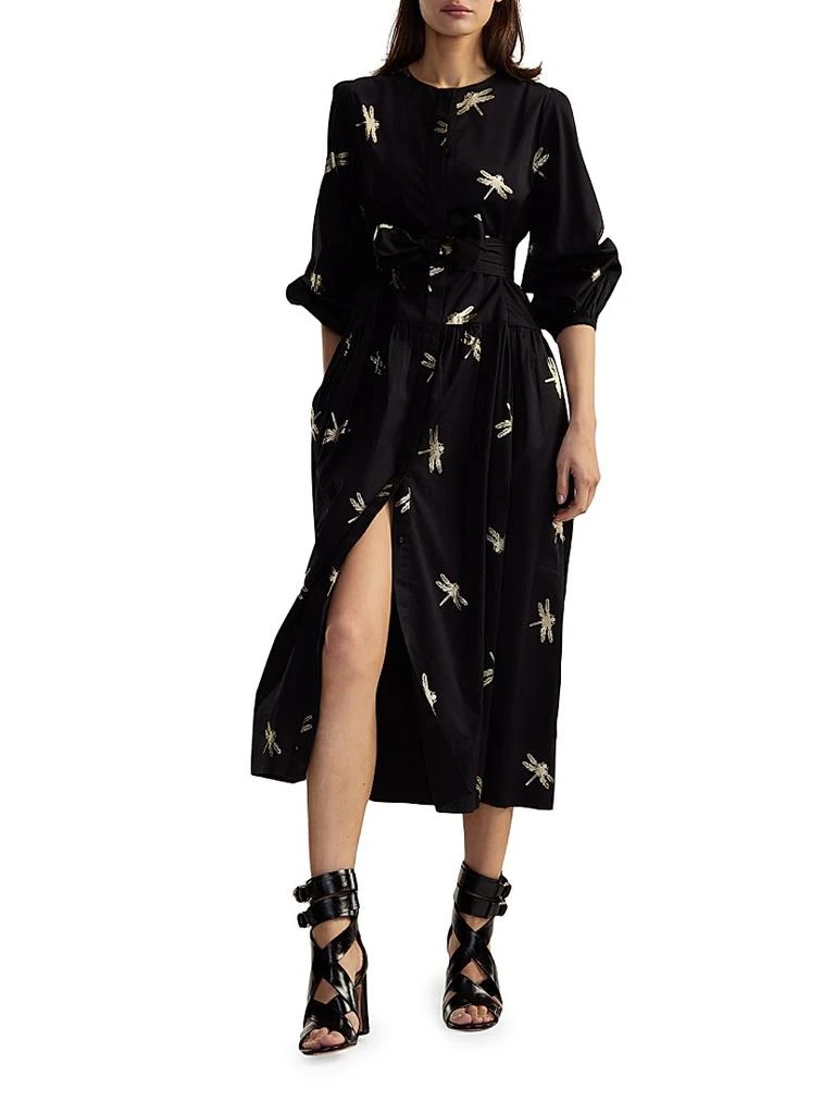 chinese dress ladies Cynthia Rowley Izra Dress (US, Alpha, X-Small, Regular, Regular, PNKWT)  Pink at Amazon Women's Clothing store
