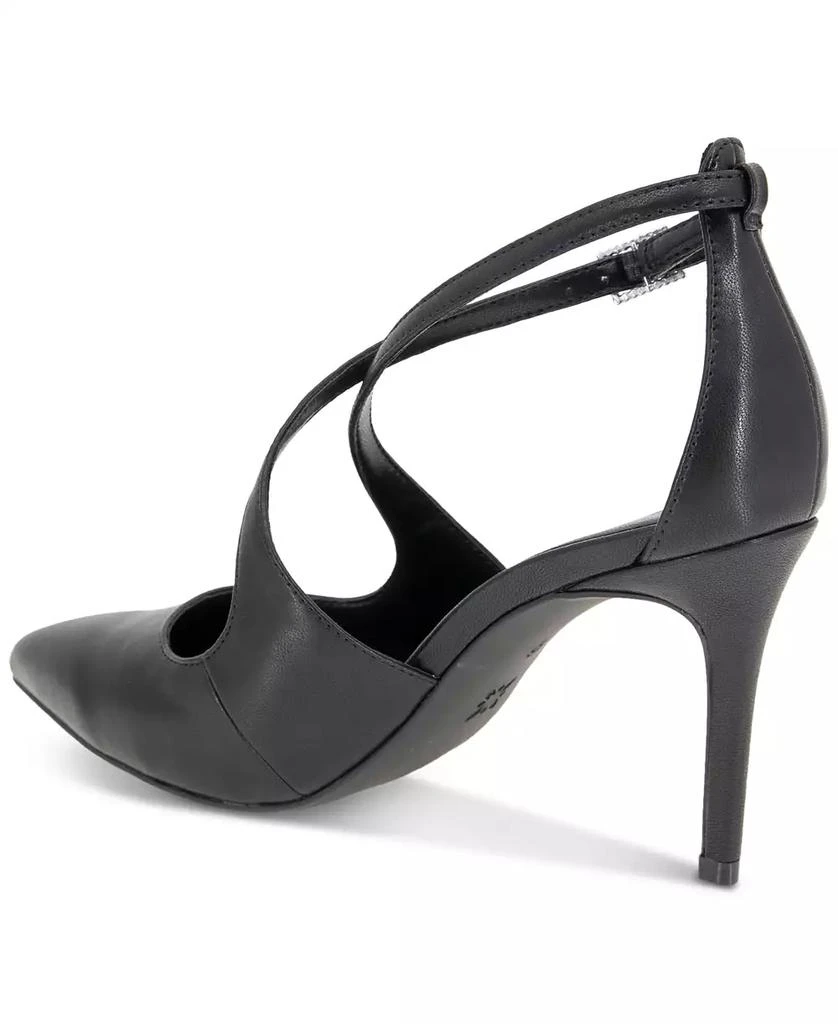 BCBG Women's Bromi Criss-Cross Strappy Pumps 7