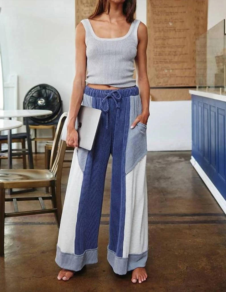 BUCKETLIST Bucketlist - Wide Leg Horizon Pants
