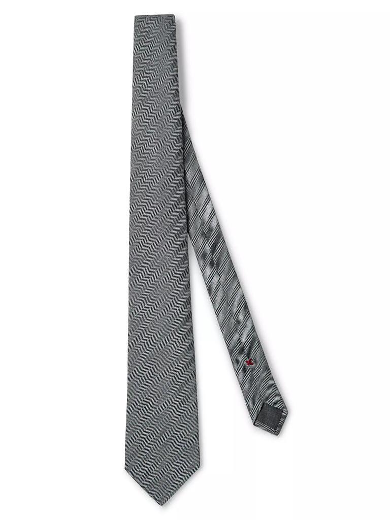 Brunello Cucinelli Silk Chevron Tie