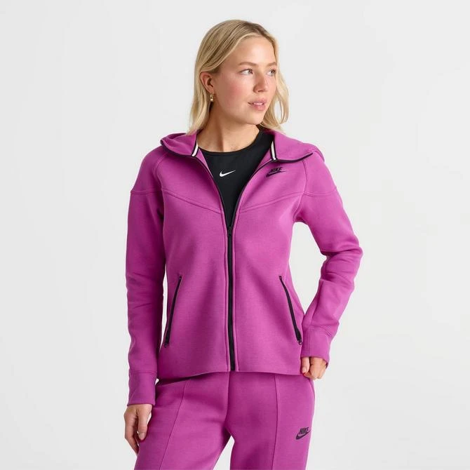 NIKE Women's Nike Sportswear Tech Fleece Windrunner Full-Zip Hoodie 3