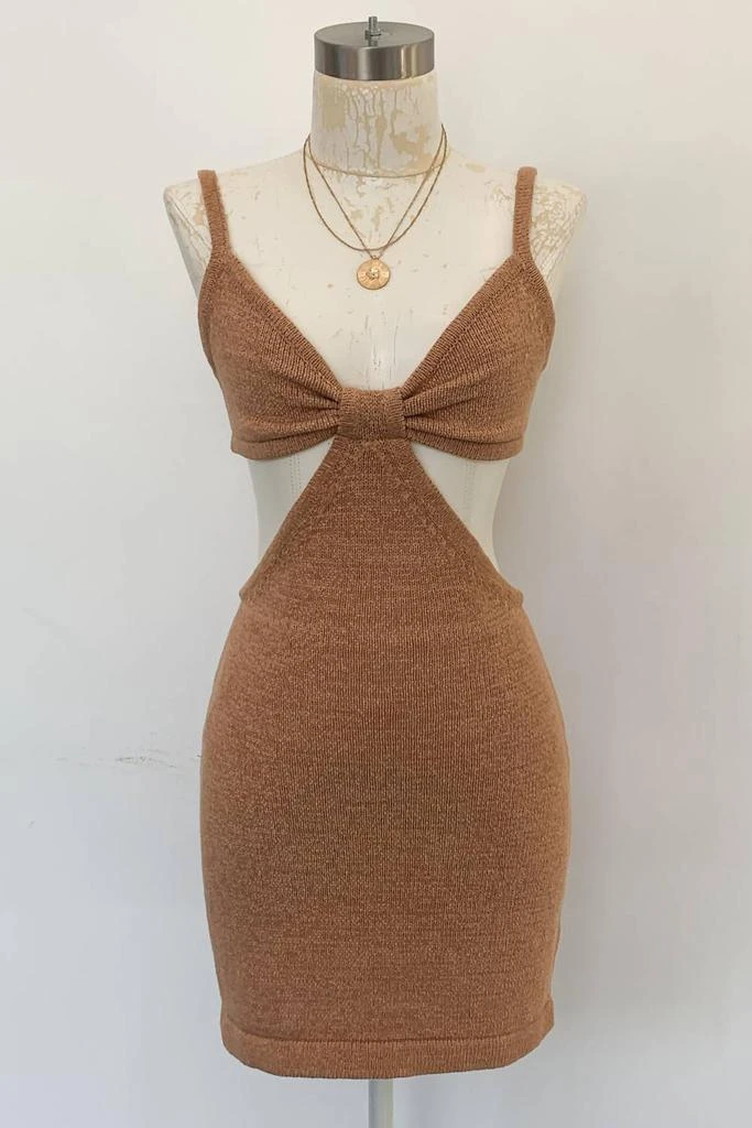 beige botany dresses Montsand BEIGE FLOWER BEADED MAXI DRESS
