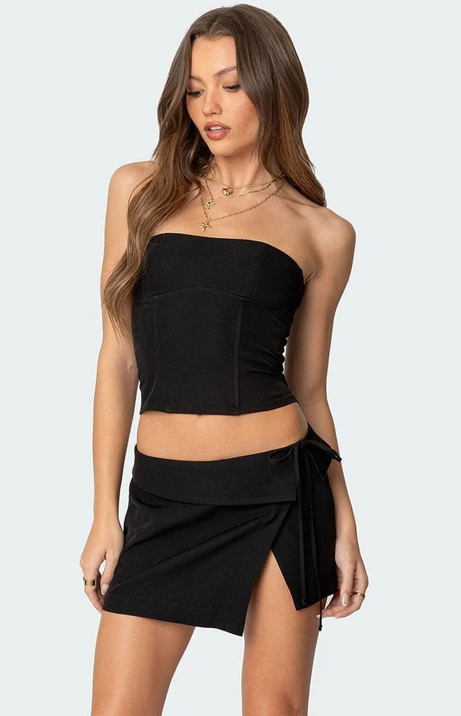 Edikted Selena Lace Up Corset 1