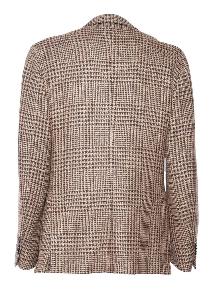LARDINI Lardini Single-Breasted Checked Blazer 2