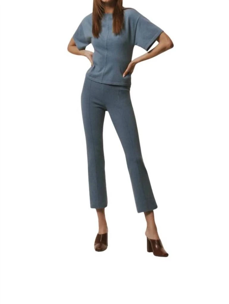 White + Warren White + Warren - Superfine Organic Cotton Kick Flare Pants