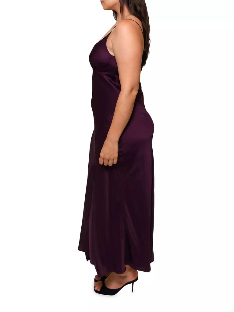 Hutch Emaline Satin Maxi Dress 7