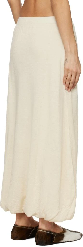 Lauren Manoogian Off-White Balloon Maxi Skirt 3