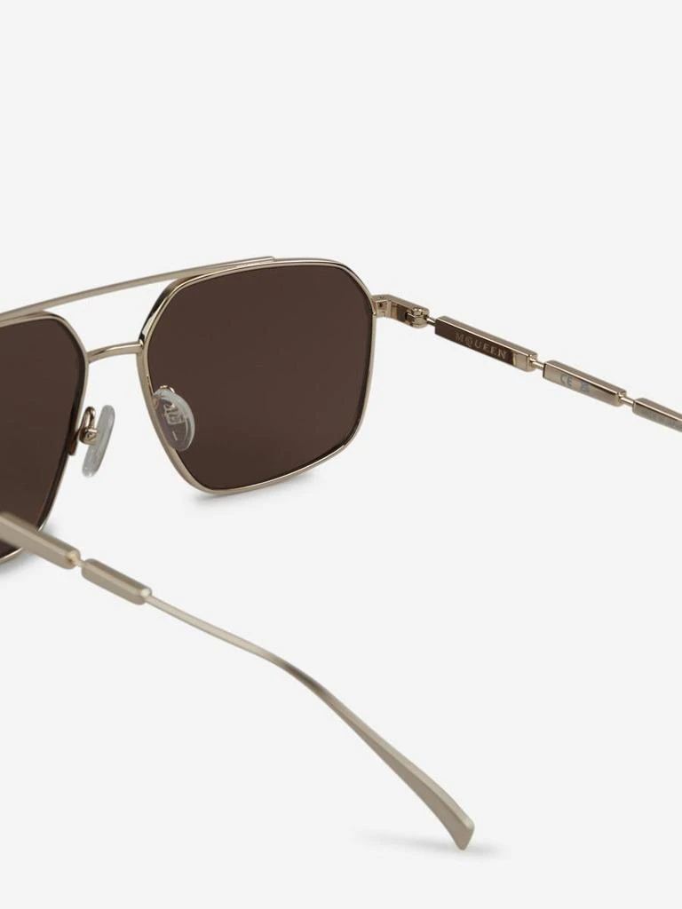 Alexander McQueen Alexander McQueen Aviator Sunglasses 4