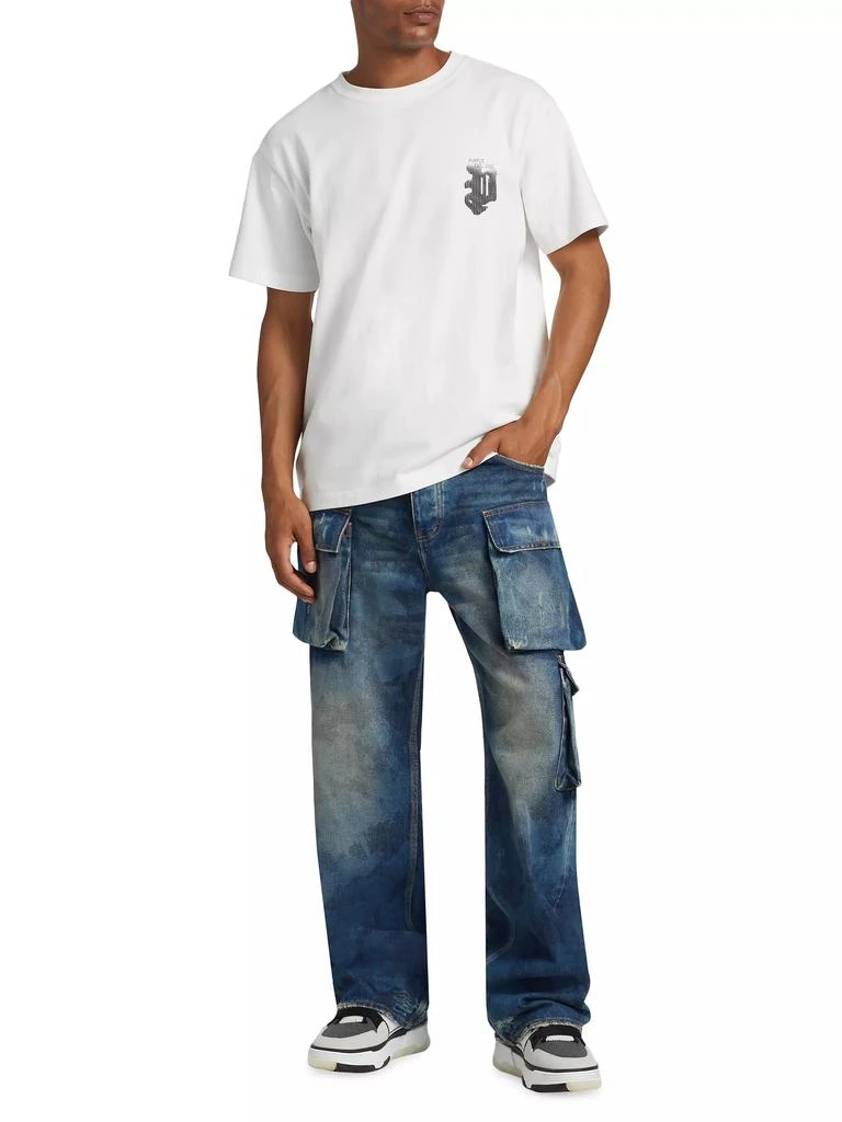 Purple Brand D-Triple Denim Cargo Jeans 2