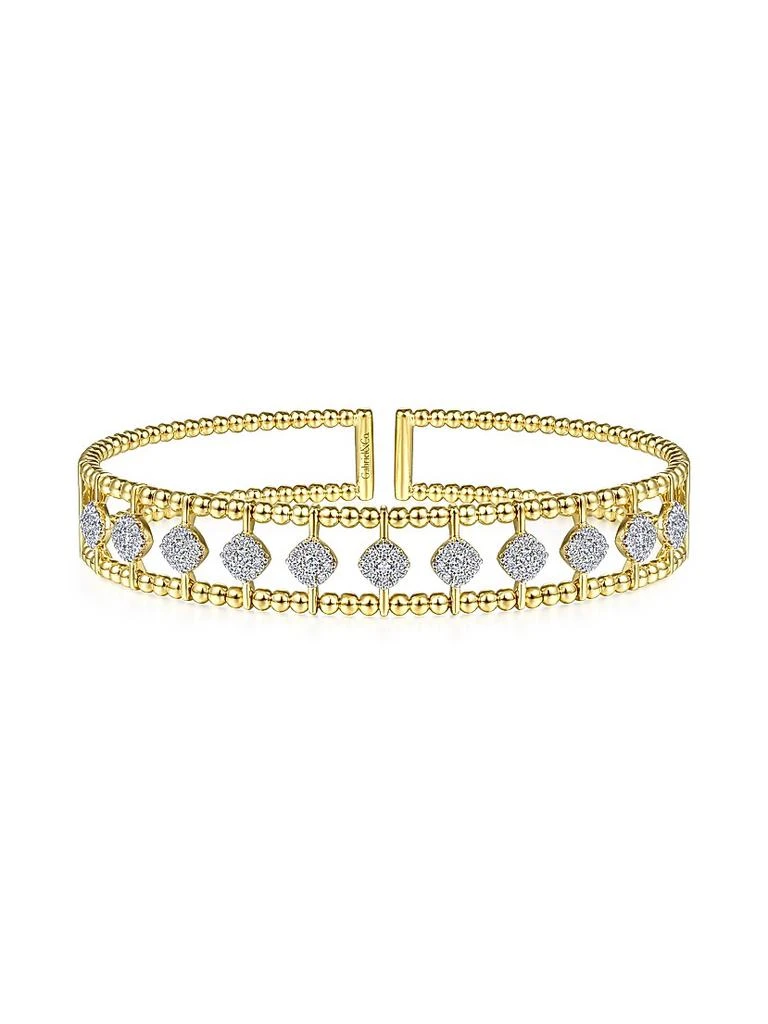 Gabriel
Co Bujukan 14K Yellow Gold
0.73 TCW Diamond Cuff