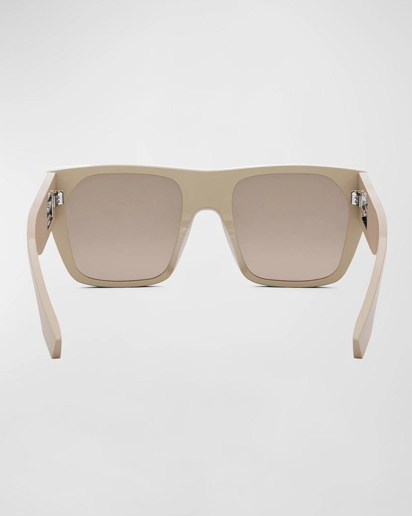 Fendi Baguette Acetate Round Sunglasses 5