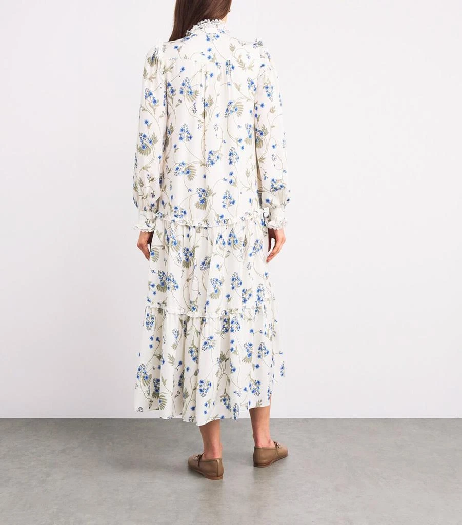 ME+EM Silk Forget-Me-Not Maxi Dress 3