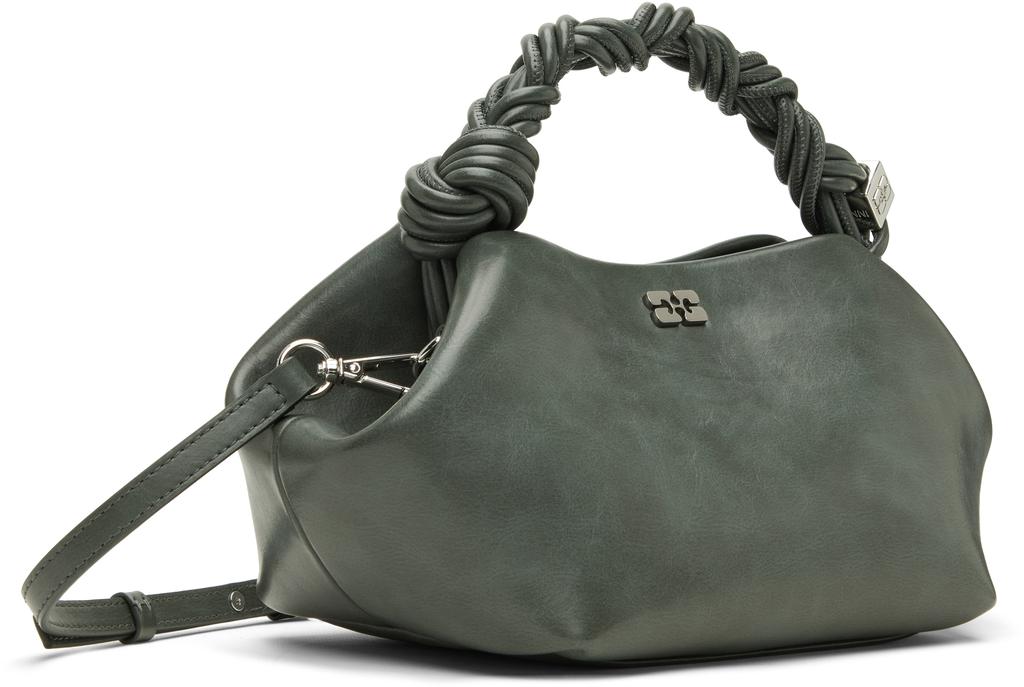 Ganni Gray Small Bou Bag
