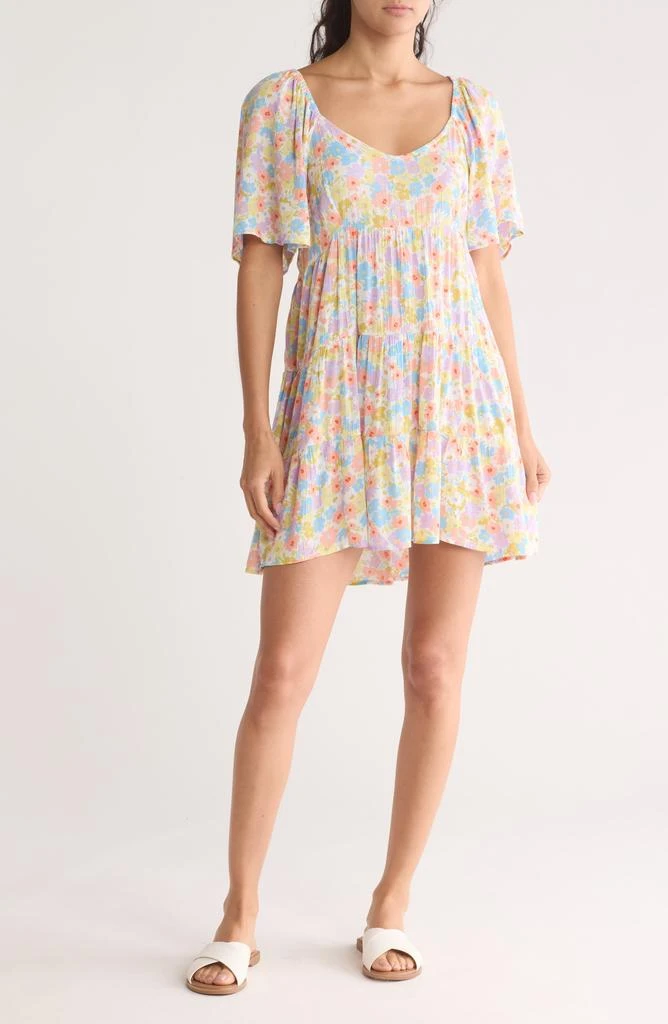 Billabong Take a Chance Floral Minidress 1