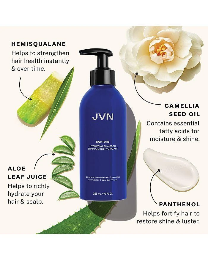 JVN Nurture Hydrating Shampoo 10 oz. 3