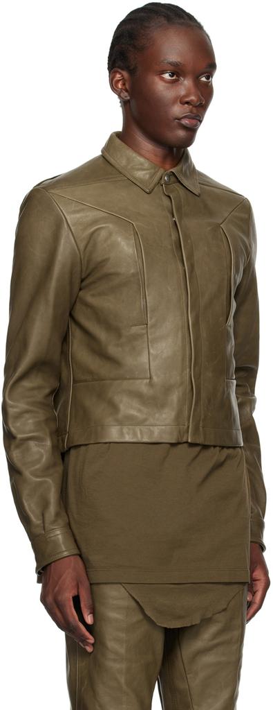 ジャケット・アウター rickowens Alice strobe leather JKT 24AW ジャケット・アウター rickowens Alice strobe leather JKT 24AW