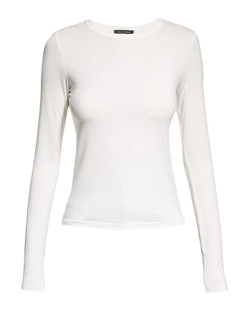 Rag & Bone Luca Slim Long-Sleeve Tee 2