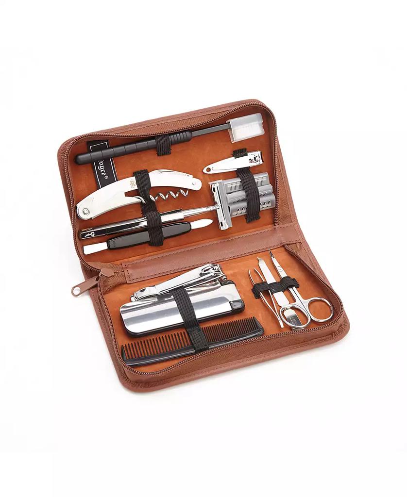 Royce Leather Toiletry Grooming Shave Kit