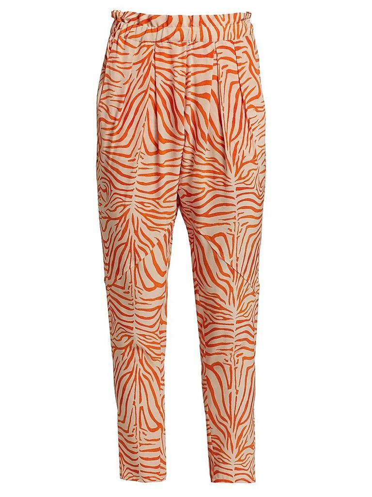 Adriana Iglesias Rodeo Silk Pants 1