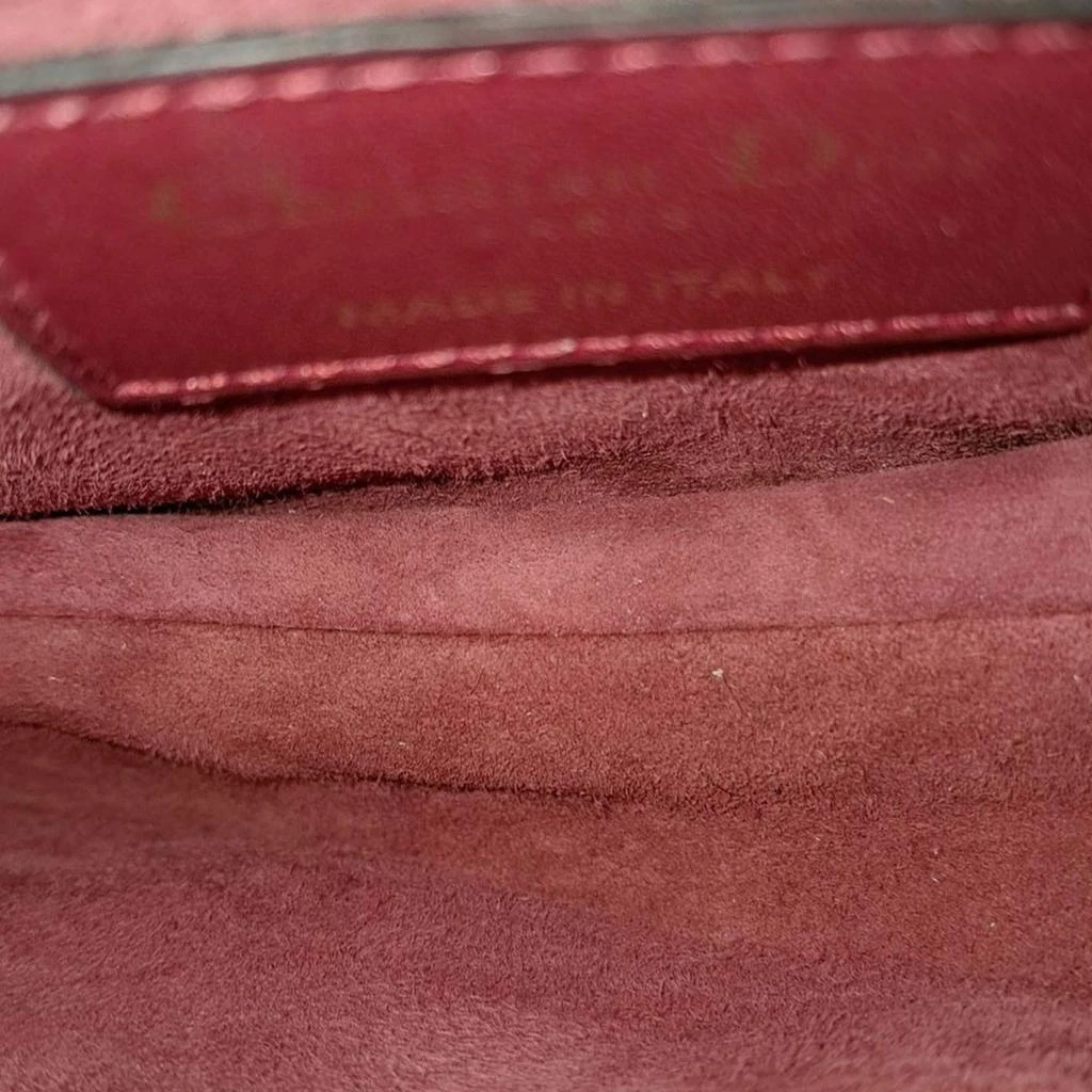 Dior Dior Red Leather Mini Saddle Bag 6