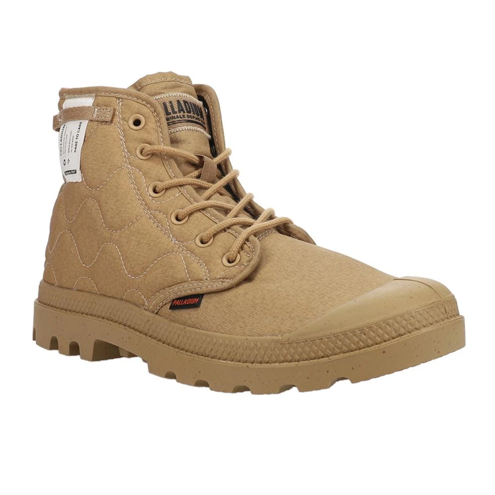 Palladium Pampa RE Quilted Round Toe Lace Up Boots 2