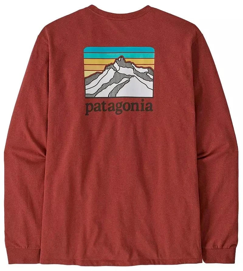 Patagonia Patagonia Men's Line Logo Ridge Responsbilit-Tee Long Sleeve T-Shirt 1