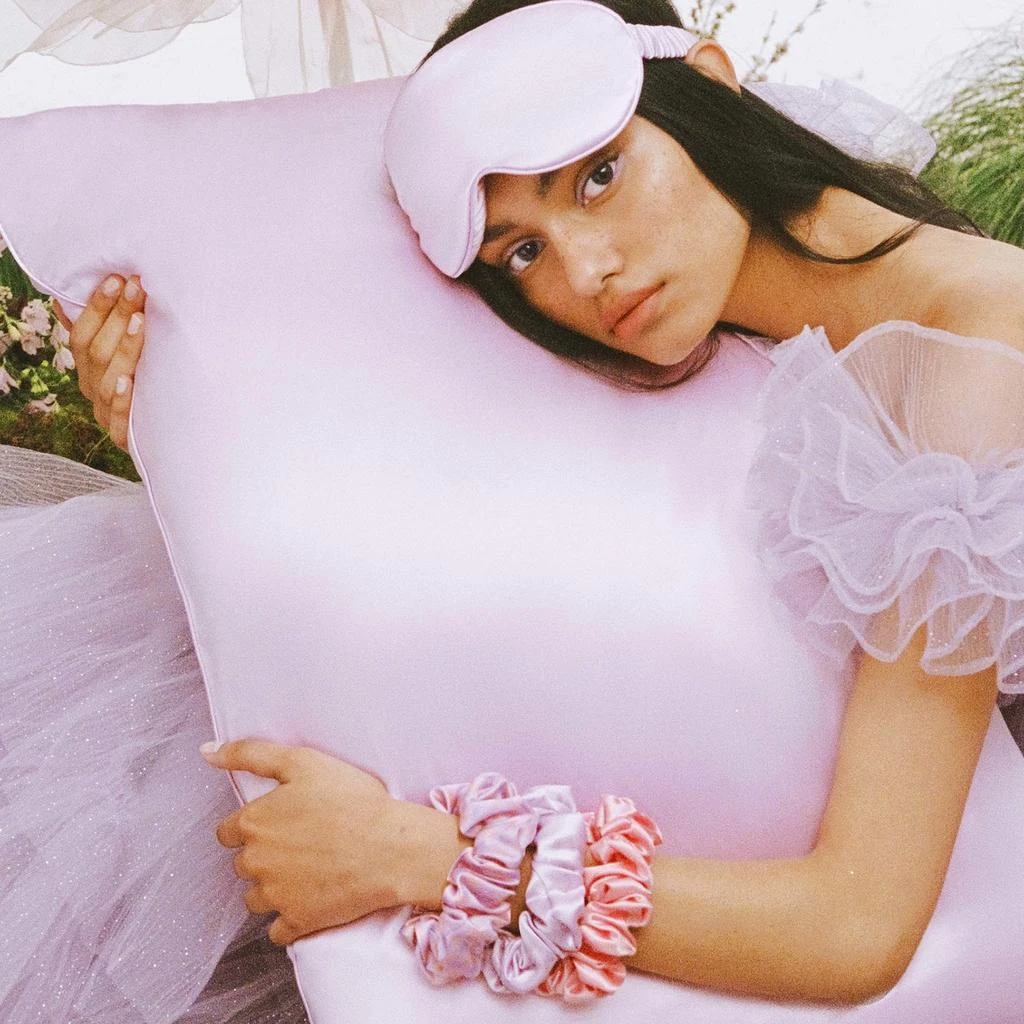 Slip Slip Pure Silk Queen Pillowcase- Wildflower 5