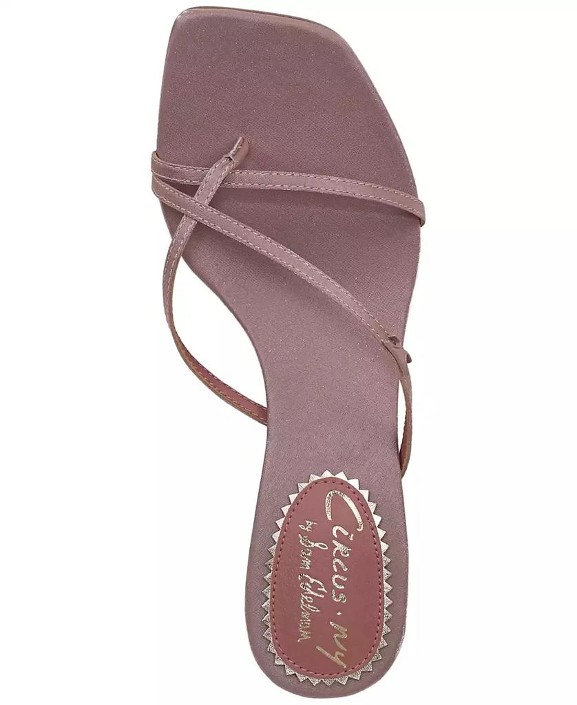 Circus NY by Sam Edelman Juliet Strappy Kitten-Heel Dress Sandals 4
