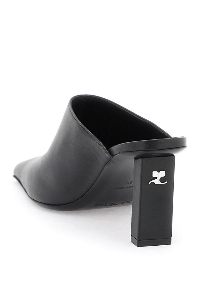 Courrèges Leather Mules For - Wedge Sandals - BeyondStyle