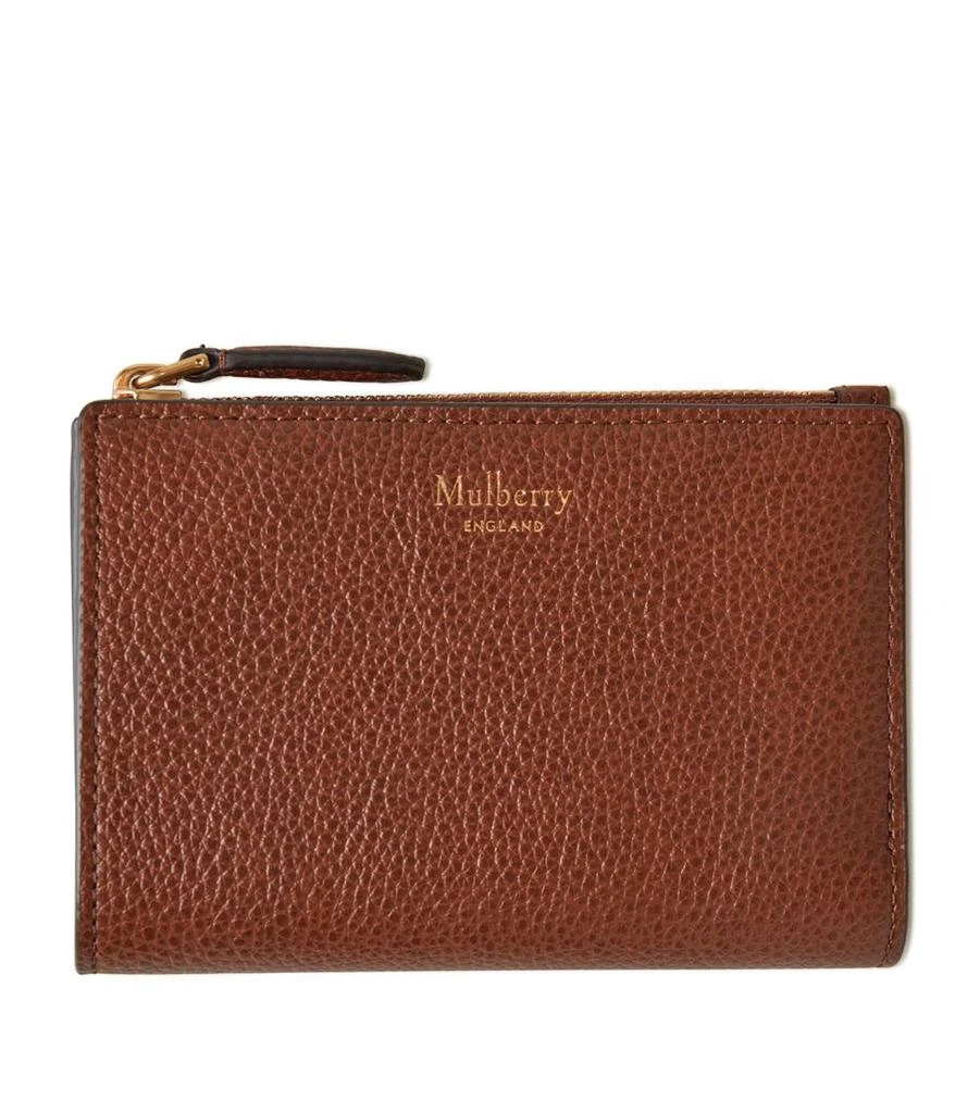 Mulberry Bifold Zipped Continental Wallet 1