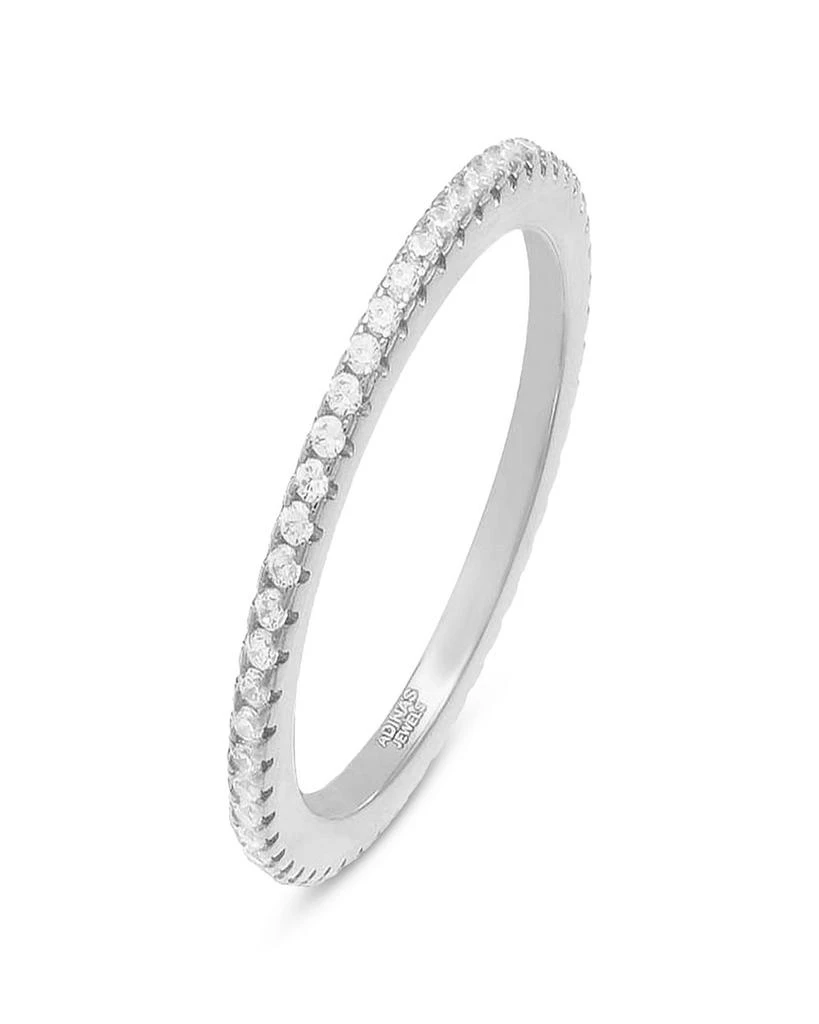 By Adina Eden Micro Pavé Eternity Band 1