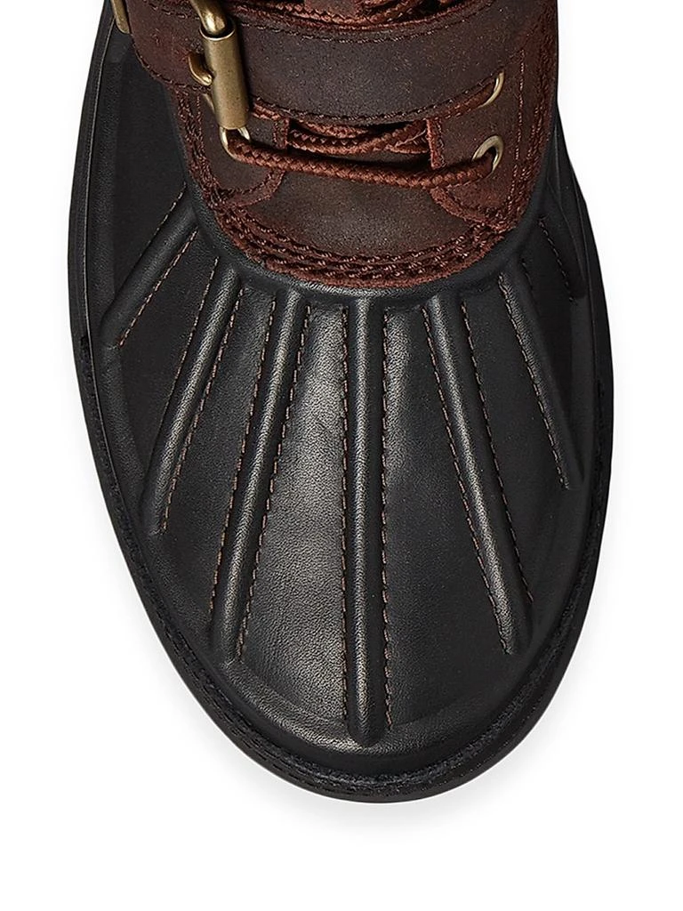 Ralph Lauren Oslo High Waterproof Leather-Suede Boots 4