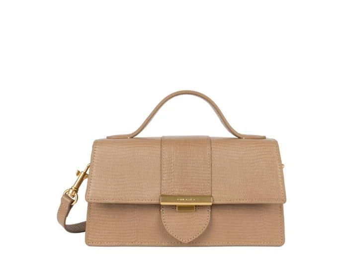 Lancaster Sac baguette A rabat avec fermoir Exotic Ily 1