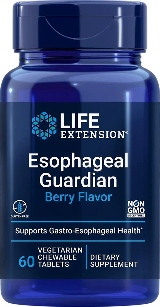 Life Extension Life Extension Esophageal Guardian (Berry (60 chewable tablets, Vegetarian) 1