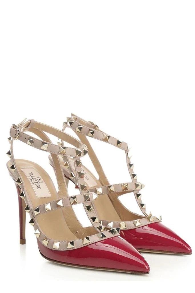 Valentino Valentino Garavani Rockstud Pointed Toe Ankle Strap Pumps 2