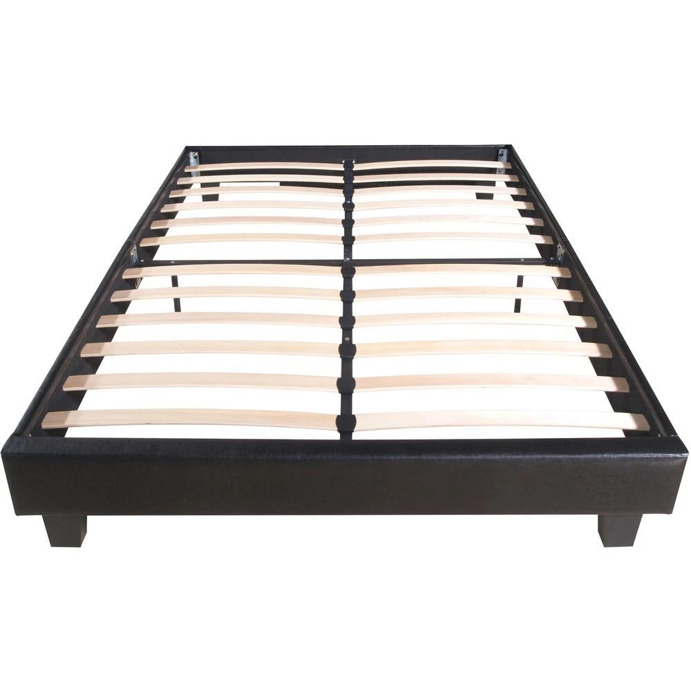 Camden isle Acton Platform Bed, Queen, Black/ Black 3