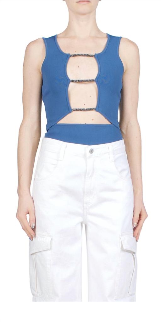Christopher Esber Christopher Esber - Crystal Lattice Tank Top