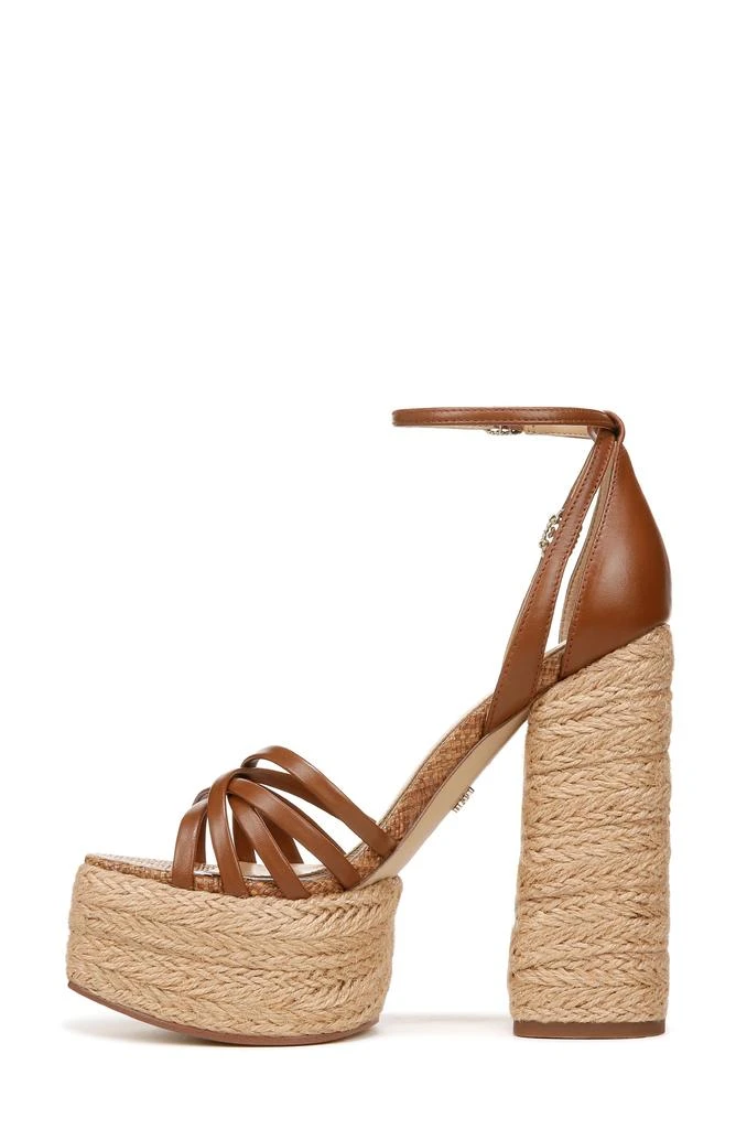Sam Edelman Kade Ankle Strap Espadrille Platform Sandal 8