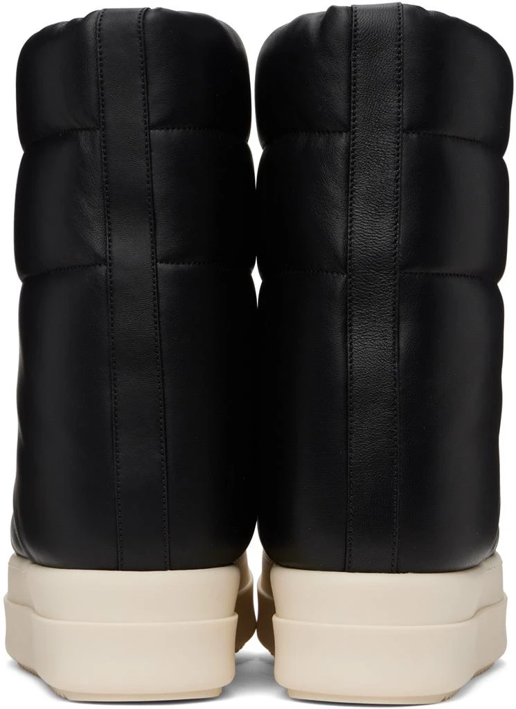 Rick Owens Black Porterville Mega Bumper Lunar Boots 2
