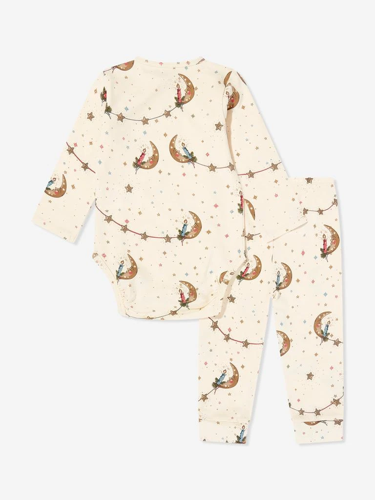 Konges Slojd Konges Sløjd Baby Luna Bodysuit Set in Ivory 2