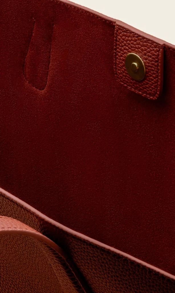 Italic Sienna Leather Everyday Tote 5