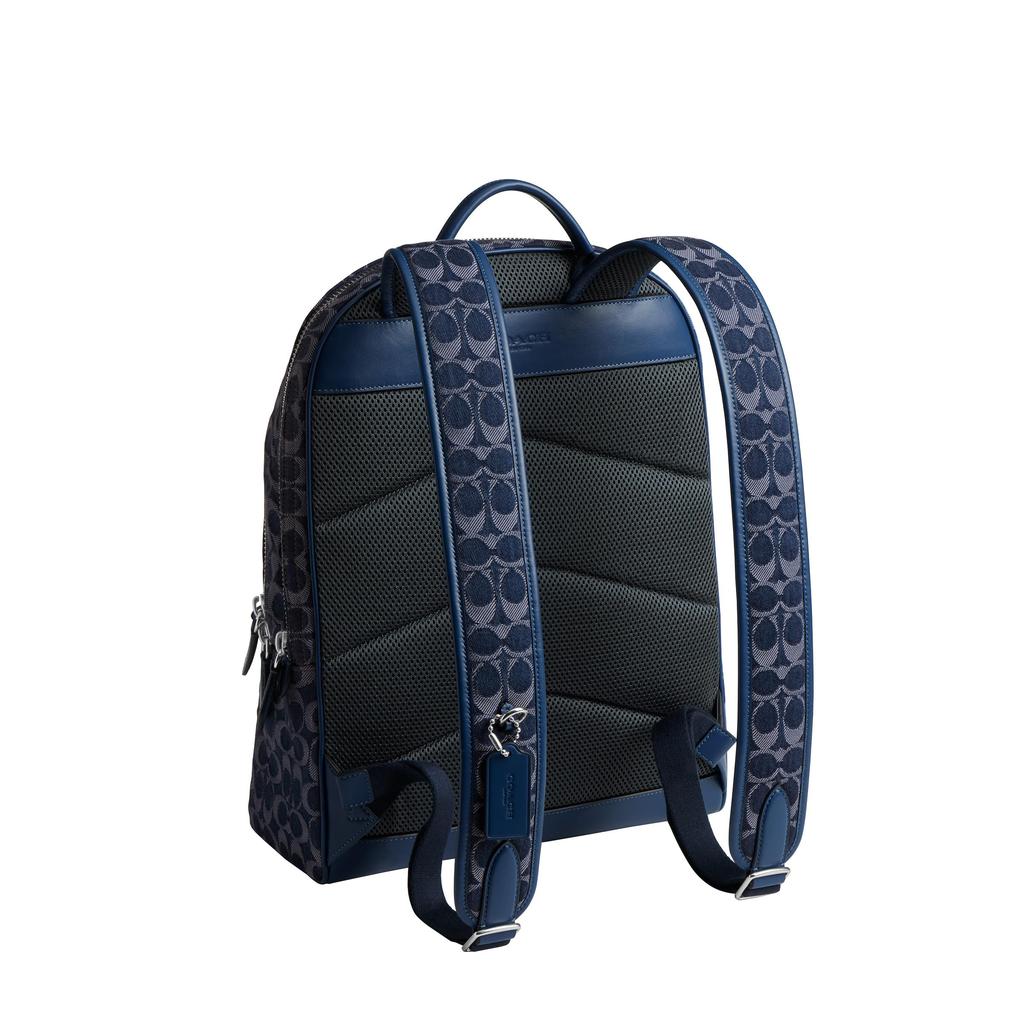 Coach Charter Backpack in Signature Denim