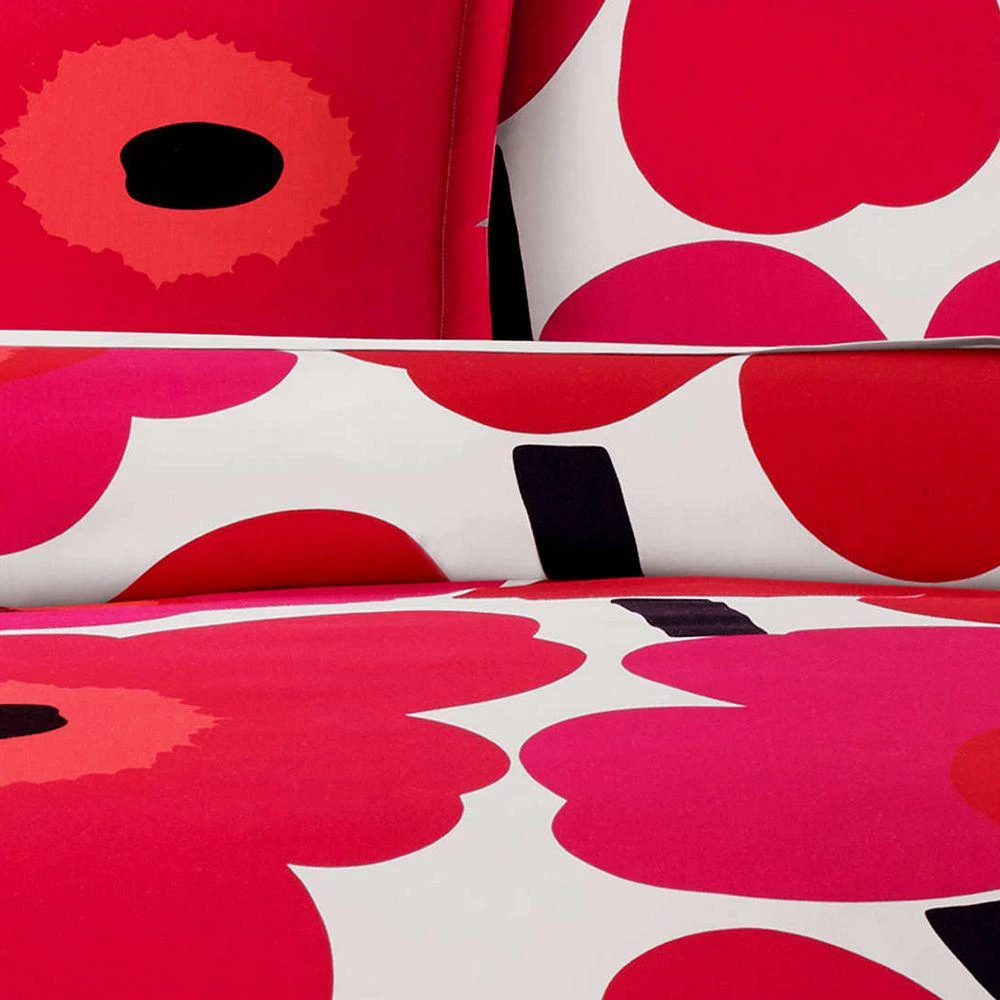 marimekko Unikko Comforter Set, Full/Queen 3