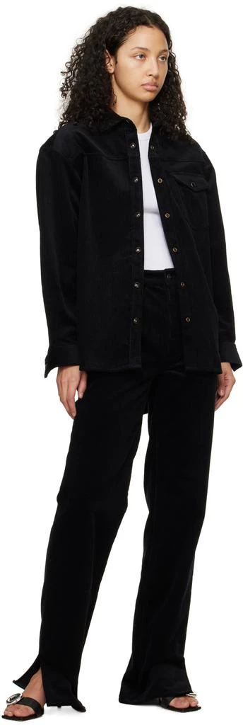 ANINE BING Black Roy Trousers 4