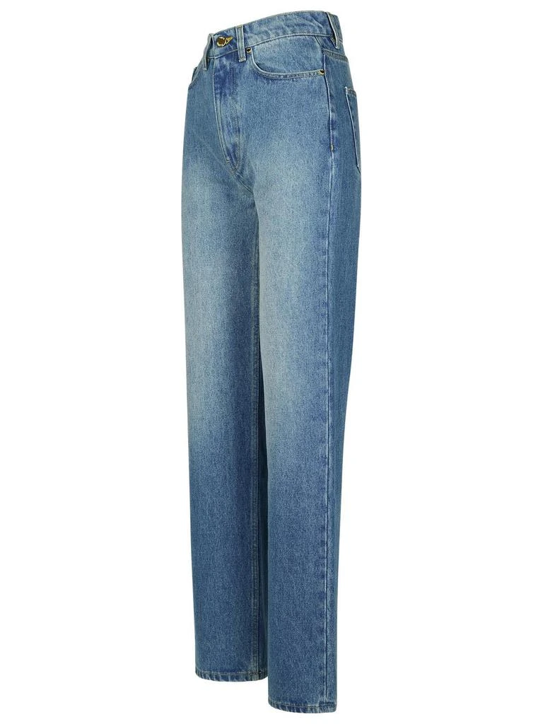 Casablanca Casablanca High-Waist Logo Embroidered Denim Jeans 3