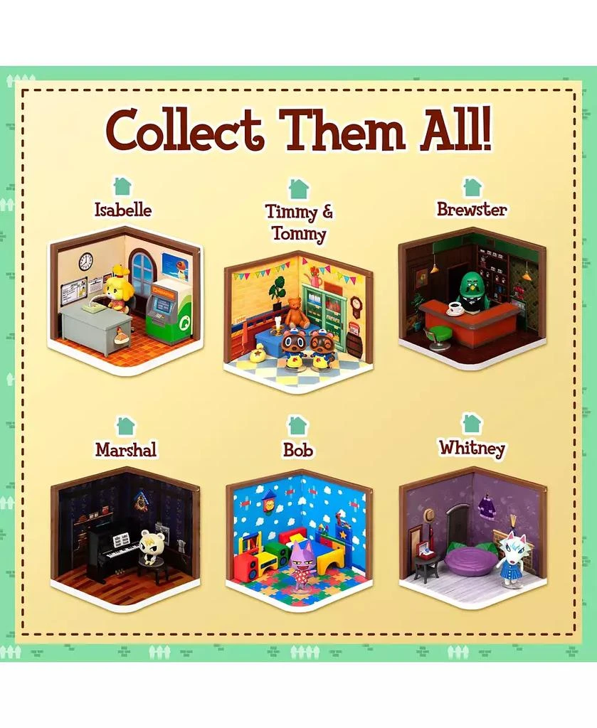 Hamee RE-MENT Nintendo Game Character Animal Crossing Blind Box Mini Figure Collectible Happy Room Series - 1 Pc Blind Box 3