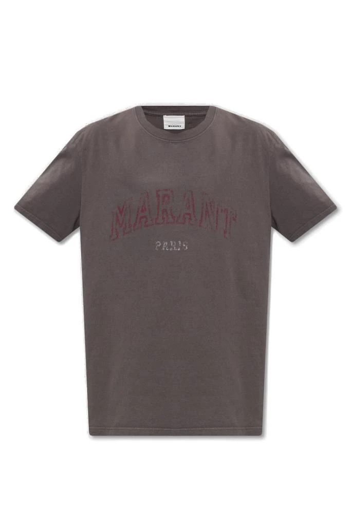 Isabel Marant Isabel Marant Logo Printed Crewneck T-Shirt 1