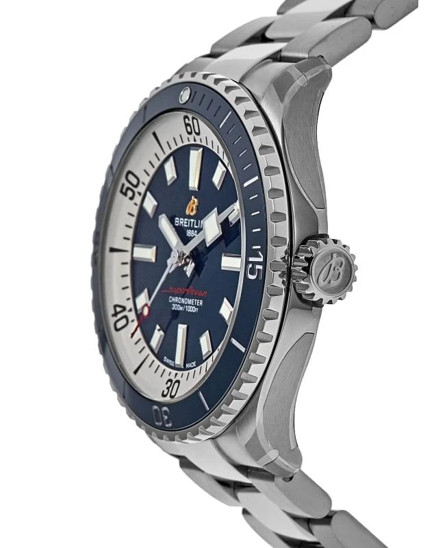 BREITLING Breitling Superocean Automatic 42 Blue Dial Stainless Steel Men's Watch A17375E71C1A1 2